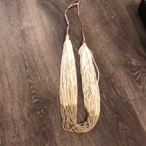 Beaded necklace, perfect for beach get away outfit!